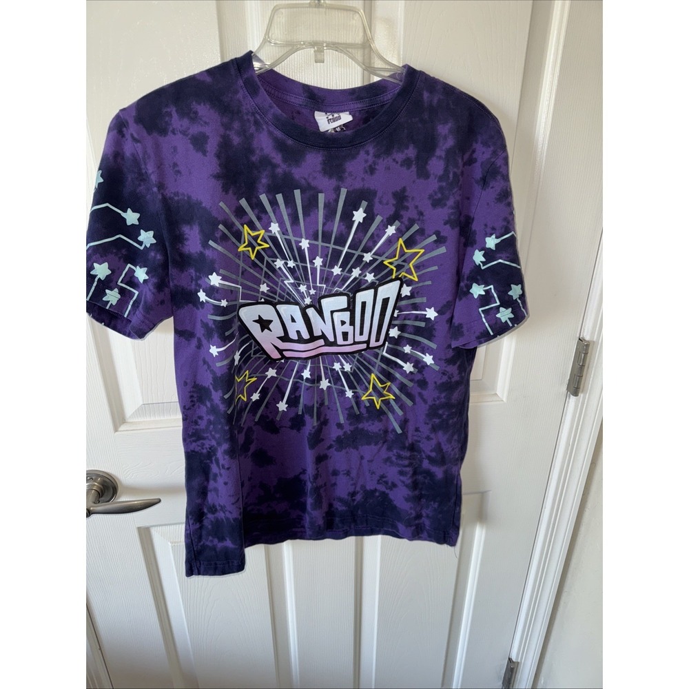 Ranboo Men's Medium Purple T Shirt RBoo Short Sleeves